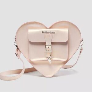 Dr. Martens Light Pink Heart Crossbody Bag